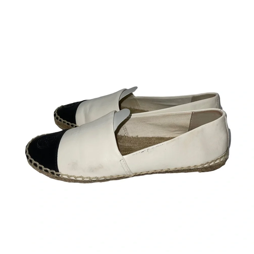 Tory Burch Block Espadrille Flat Women Size 7